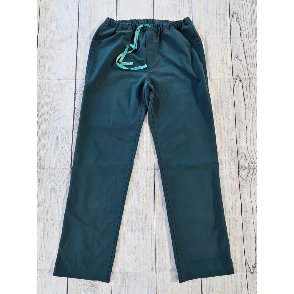 Figs Pisco Basic Scrub Pants FM4500, Caribbean Blue, Size S, Good Used Condition